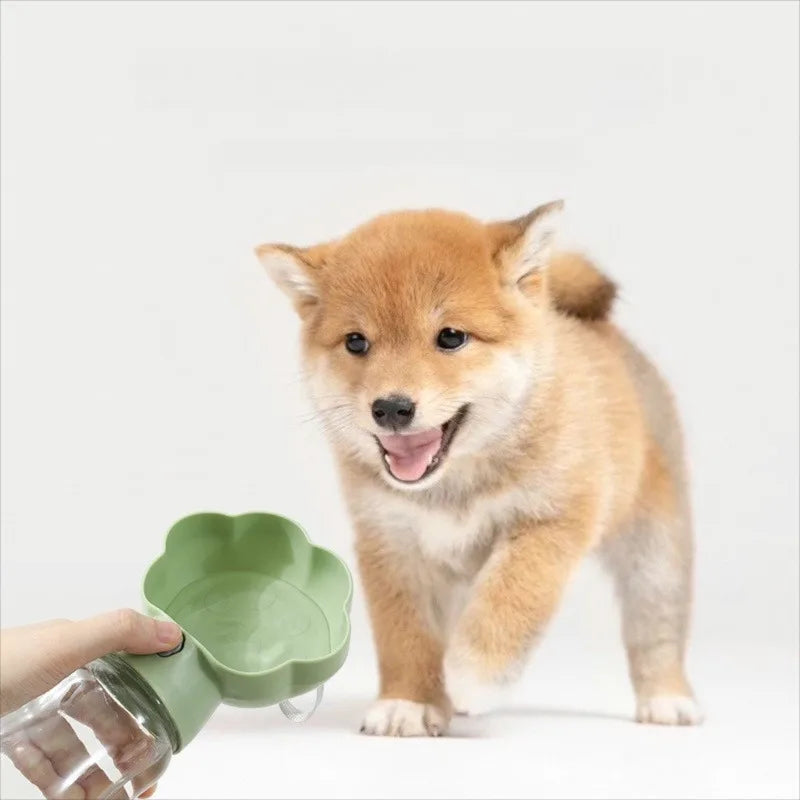 530ML Large Dog Water Bottle For Small Big Dogs Portable Travel Pet Drinking Bottle Water Container Puppy Cat Drinker Feeder Peaceful Pleasures Health and Wellness