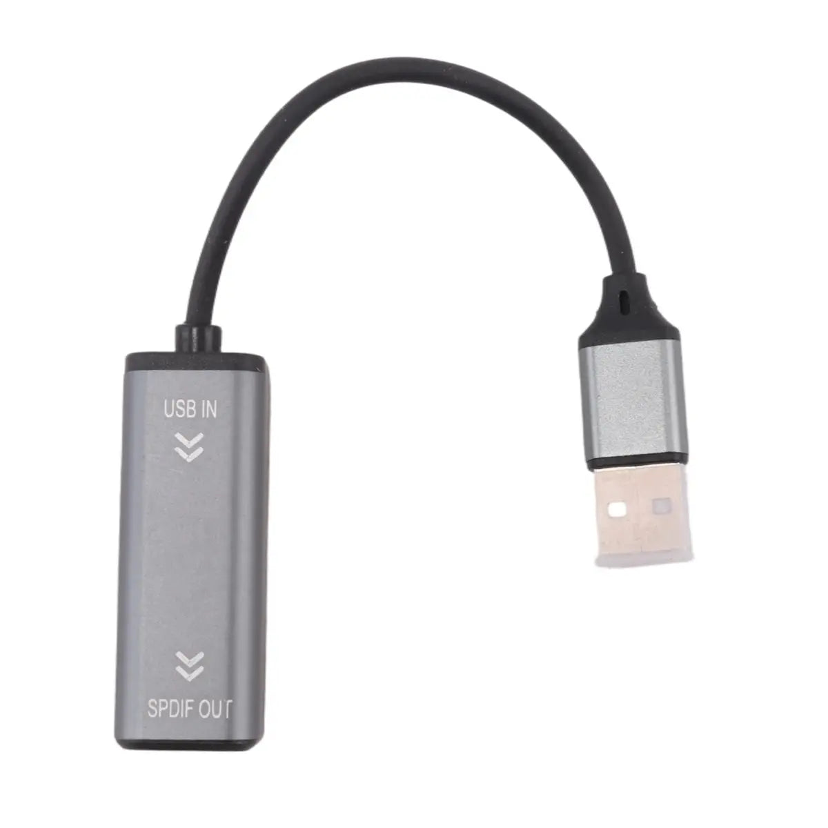 (ABDH) USB to Optical Audio Converter 16bit/96KHZ Audio Adapter USB to SPDIF Adapter for Connecting Laptop to Soundbar Peaceful Pleasures Health and Wellness