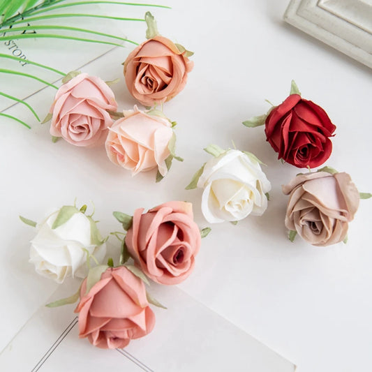 Artificial Silk Rose Heads 25/50 Pack – Wedding & DIY Décor Artificial Silk Flowers Peaceful Pleasures Health and Wellness