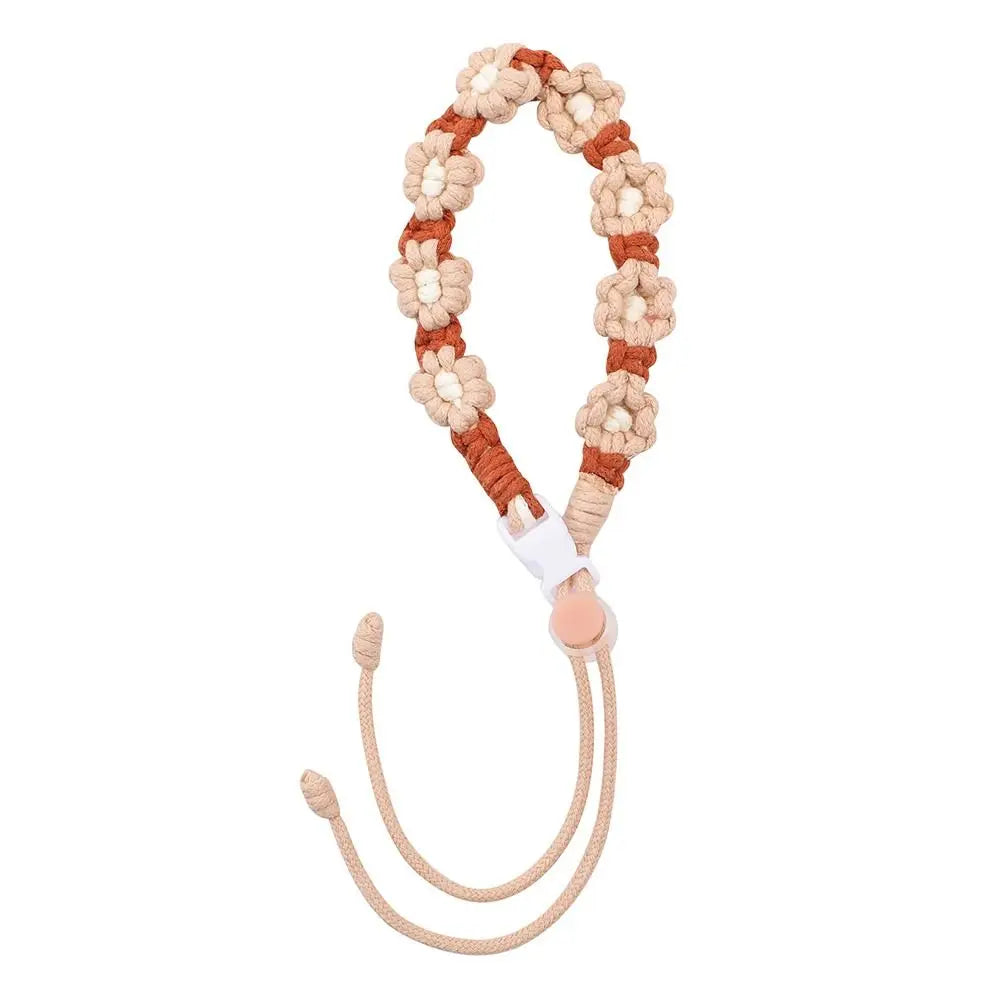 Flower Cup Carrying Strap – Handmade Rope Handle for Bottles