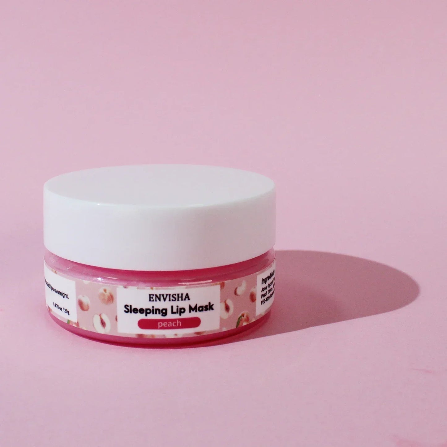 ENVISHA Coconut Lip Sleep Mask – Overnight Moisturizing & Line-Fading 20g