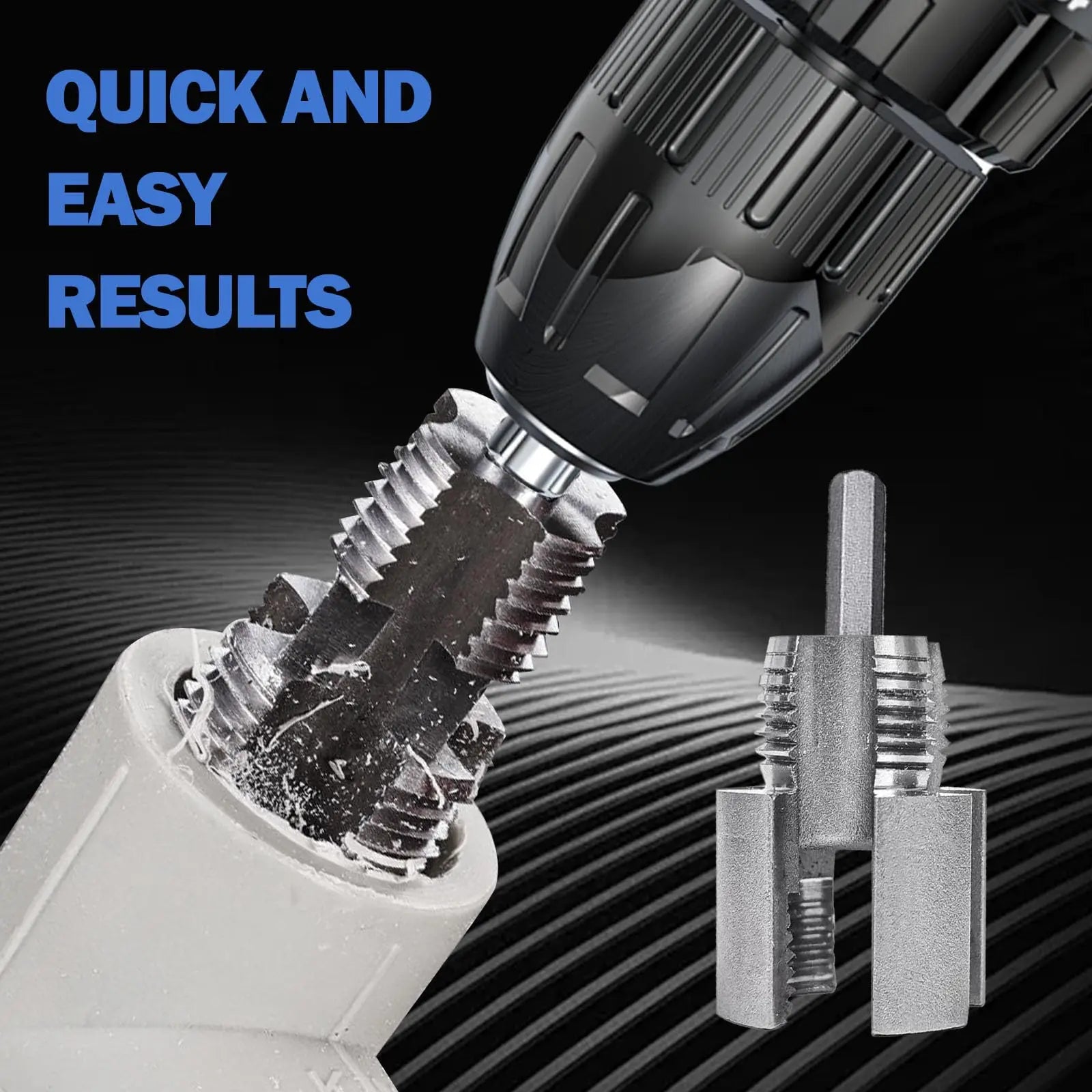 PPR/PVC Water Pipe Threader 20MM/25MM Tapping Tool Internal Thread External Thread Integrated Die Water Pipe Wire Opener Peaceful Pleasures Health and Wellness