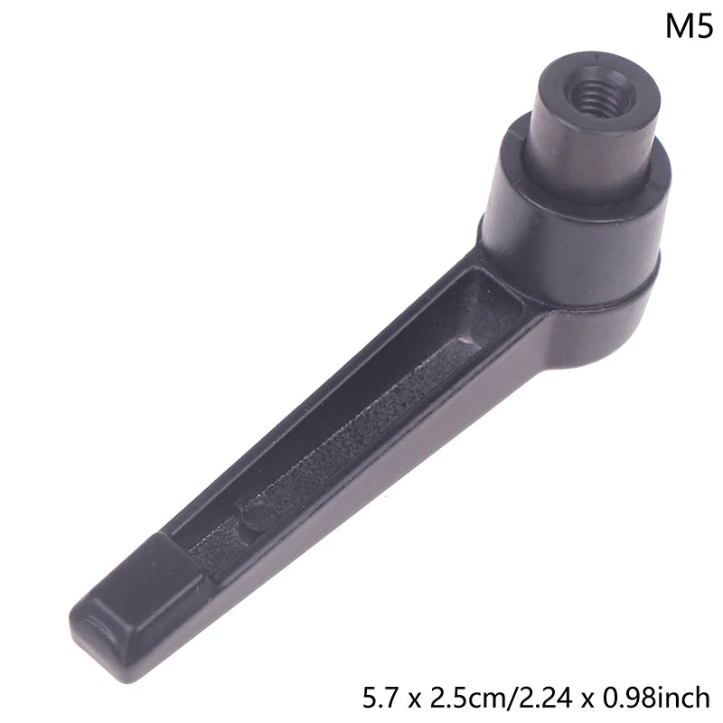 High Quality M4-M12 Adjustable Locking Handle Zinc Alloy Rotating Locking Handle 7-shaped Handle Universal Aluminum Handle Peaceful Pleasures Health and Wellness B-M5