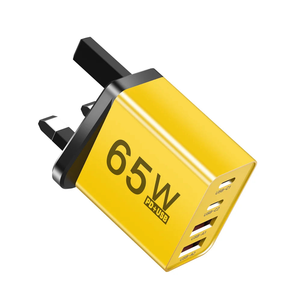 65W USB-C Fast Charger AU Plug – iPhone Samsung Xiaomi