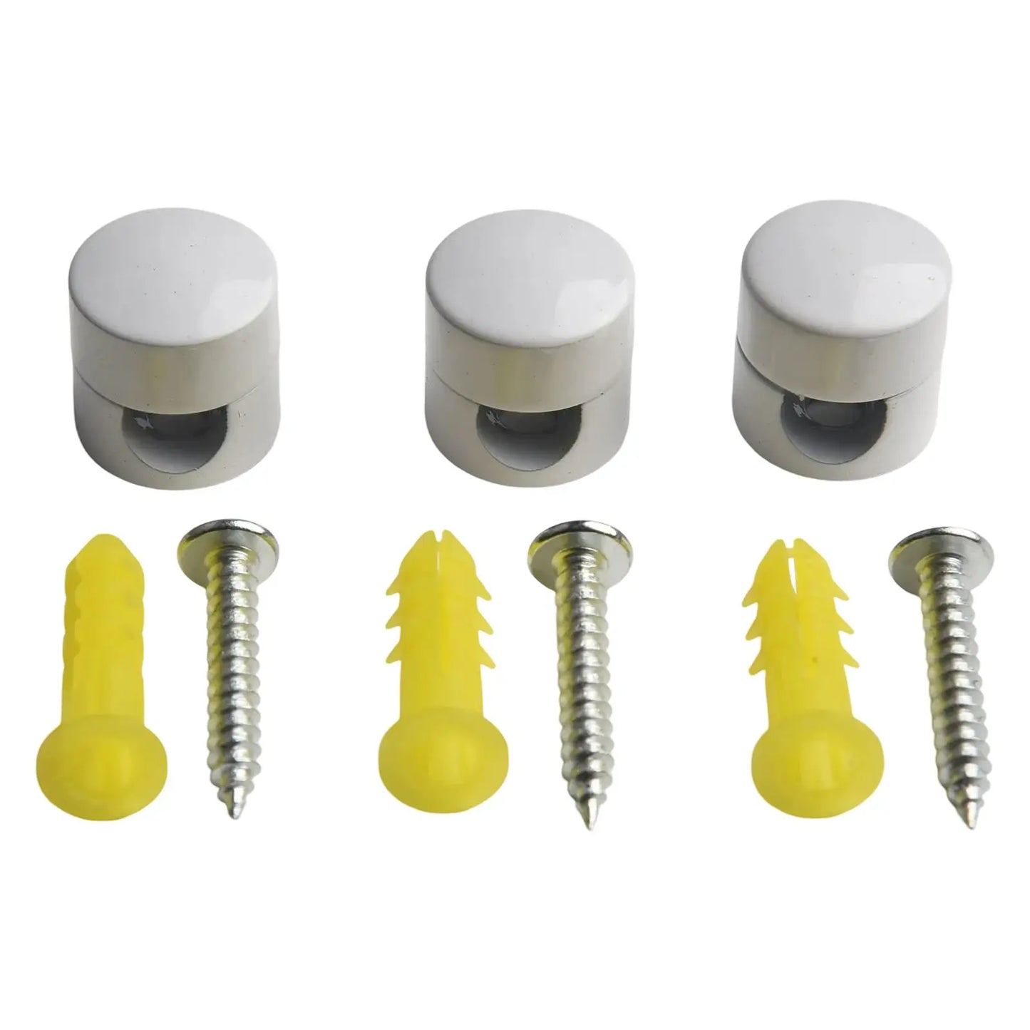 3-Pack Metal Pendant Light Cord Holders & DIY Cable Anchors