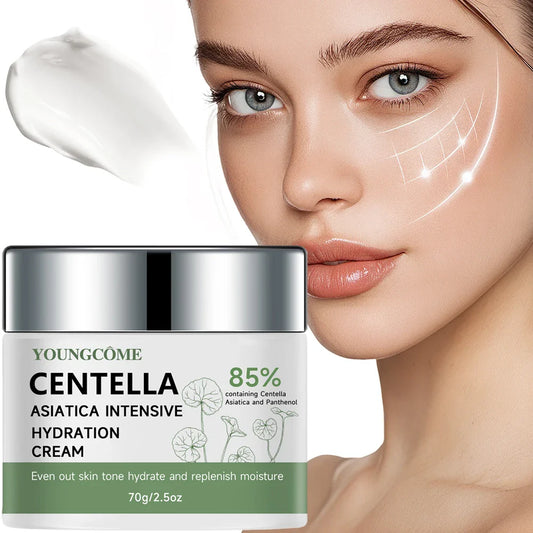 Cica & Panthenol Moisturizing Cream – Hydrating Face Lotion Moisturizing Face Cream Oasis Select
