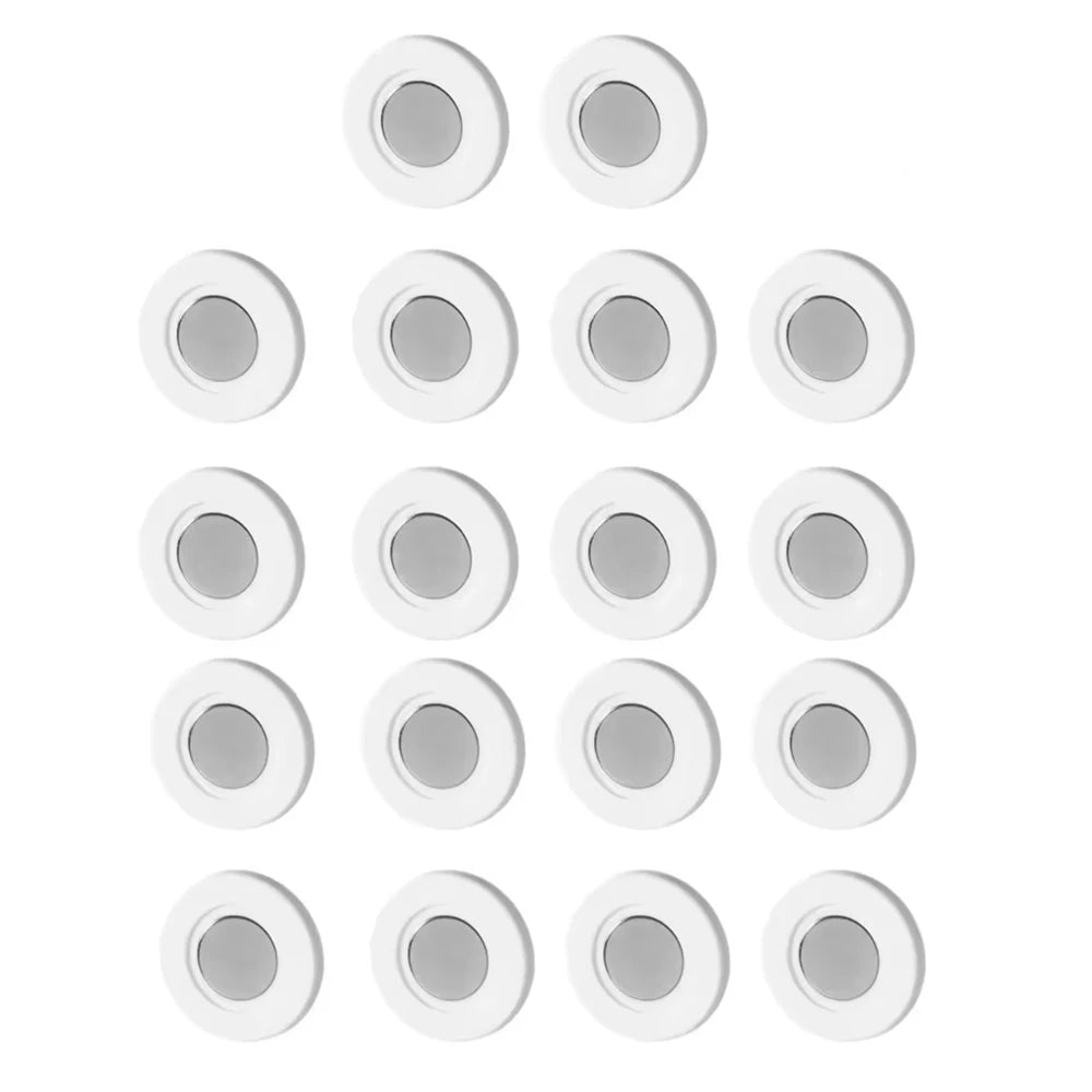 Magnetic Wall Mount Remote Control Holder – No-Drill Adhesive Peaceful Pleasures Health and Wellness 12pcs other
