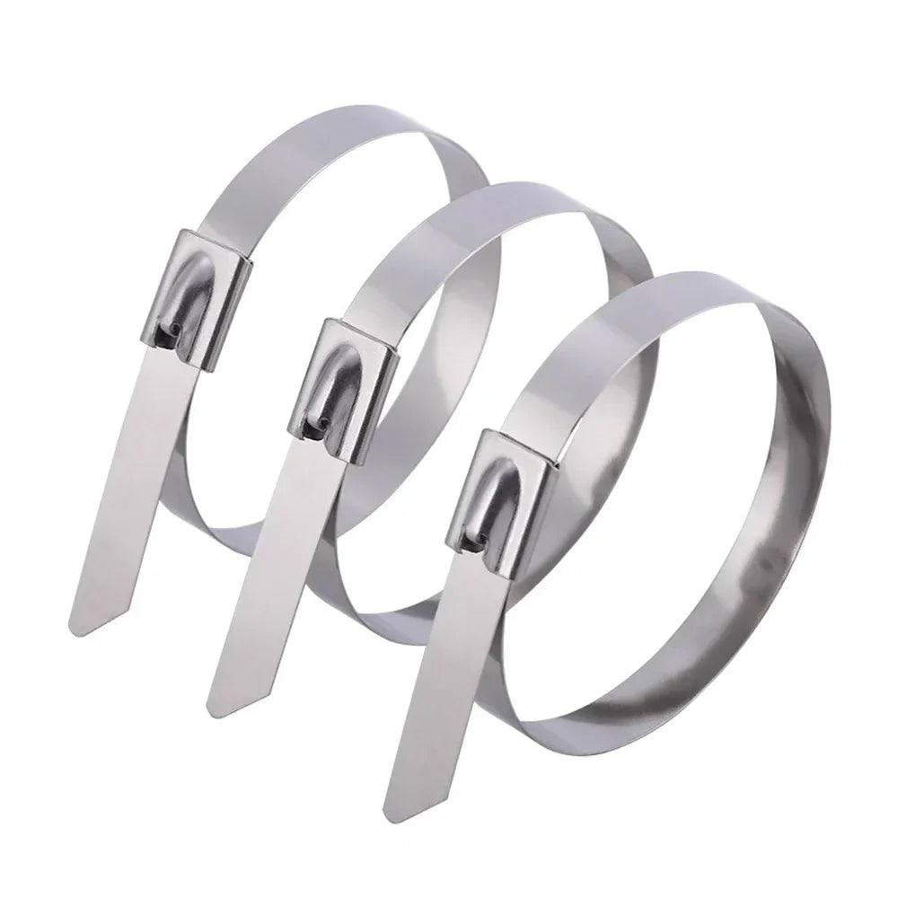 Stainless Steel Cable Ties – Self-Locking Heavy Duty Peaceful Pleasures Health and Wellness