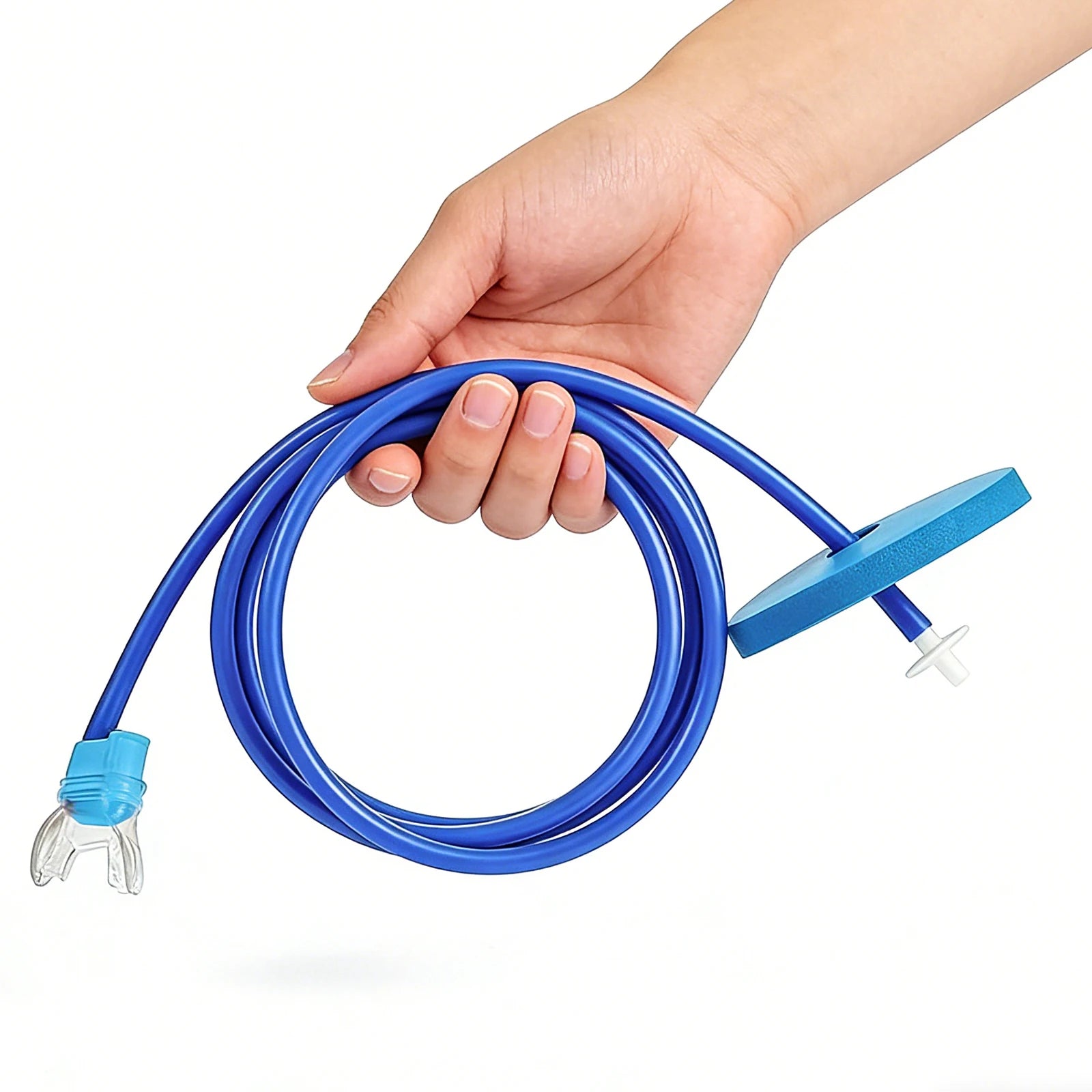 Snorkel Breathing Tube with Silicone Mouthpiece Foldable Snorkel Lightweight for Freediving Training and Snorkelling Peaceful Pleasures Health and Wellness