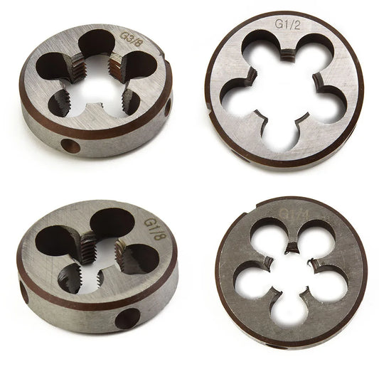 Right Hand Thread Die HSS Pipe Threads Round Dies BSP 1 8 4 3 2 Metal Peaceful Pleasures Health and Wellness