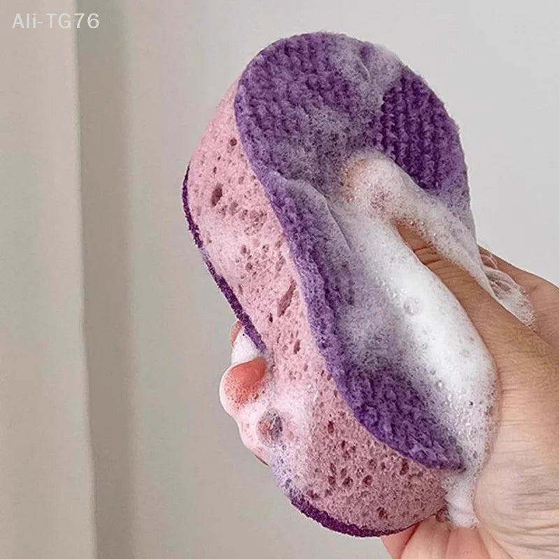 Double-Sided Kitchen Sponge Scrubbers – 3-Pack Dish Cleaning Pads