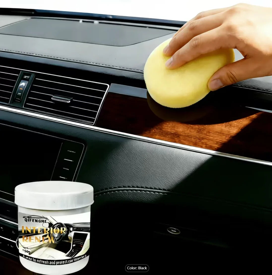 Car Plastic Restoration & Whitening Cream – Dashboard & Tires