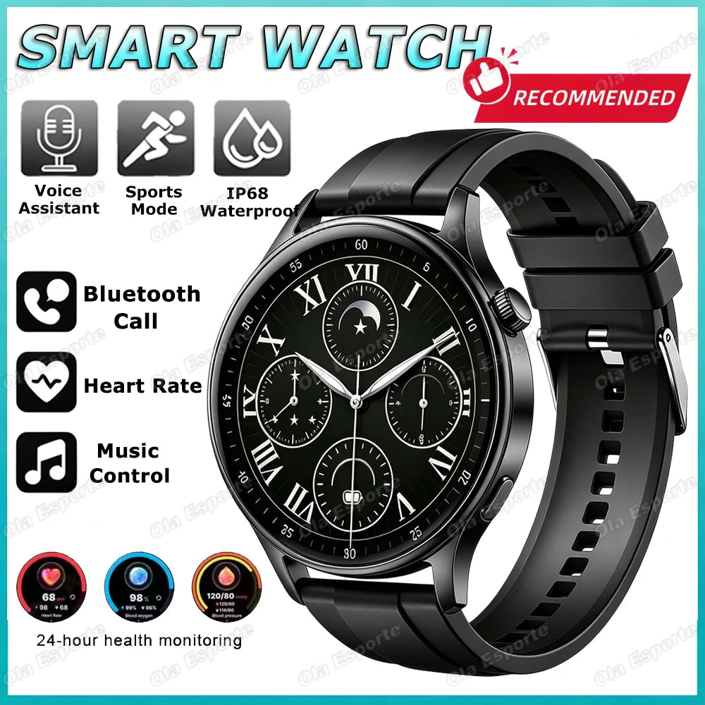 Ola Esporte Smart Watch – Bluetooth Calls, Heart Rate Monitor