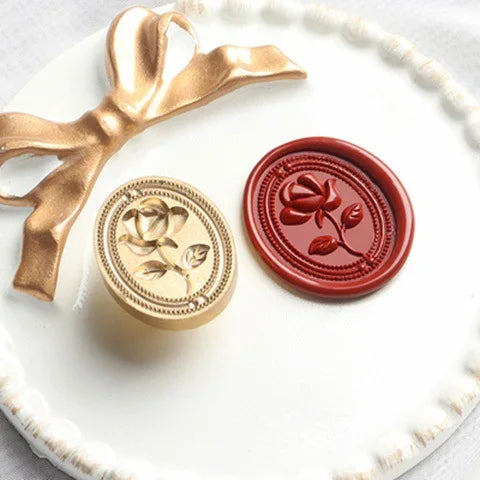 Retro Wax Seal Stamp Alloy Handle – Wedding & Scrapbook