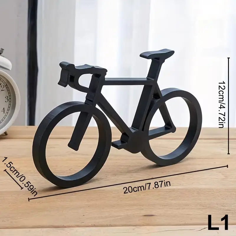 Miniature Bicycle Model 3D Desk Ornament | Home Office Decor