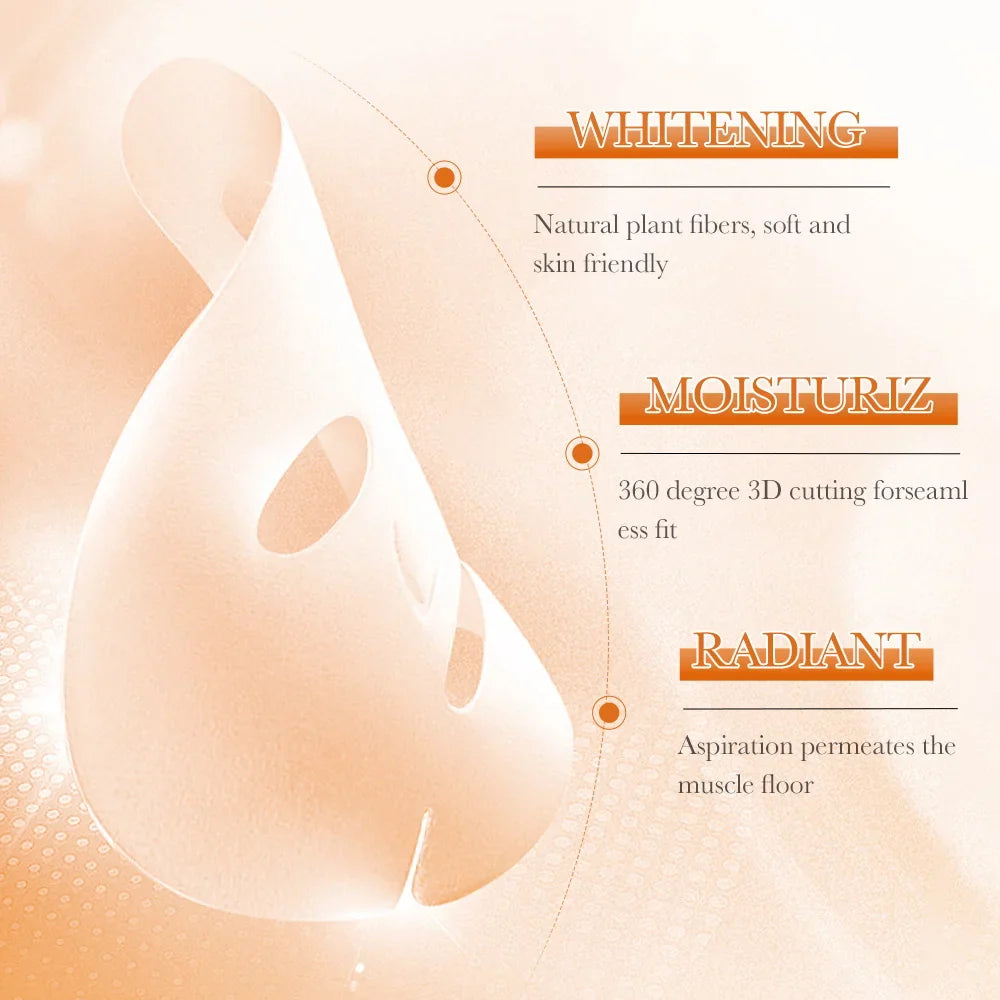 BIOAQUA Vitamin C Face Mask – Whitening, Hydrating & Anti-Aging