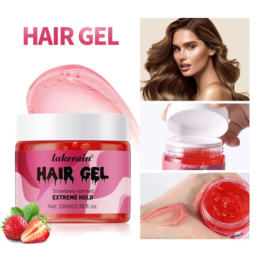 Lakerain Edge Control Hair Gel – Anti-Frizz Curl Defining Cream Hair Styling Gel Oasis Select