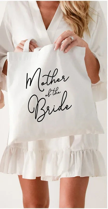 Bridal Party Tote Bag | Wedding Gift for Bridesmaids & MOB