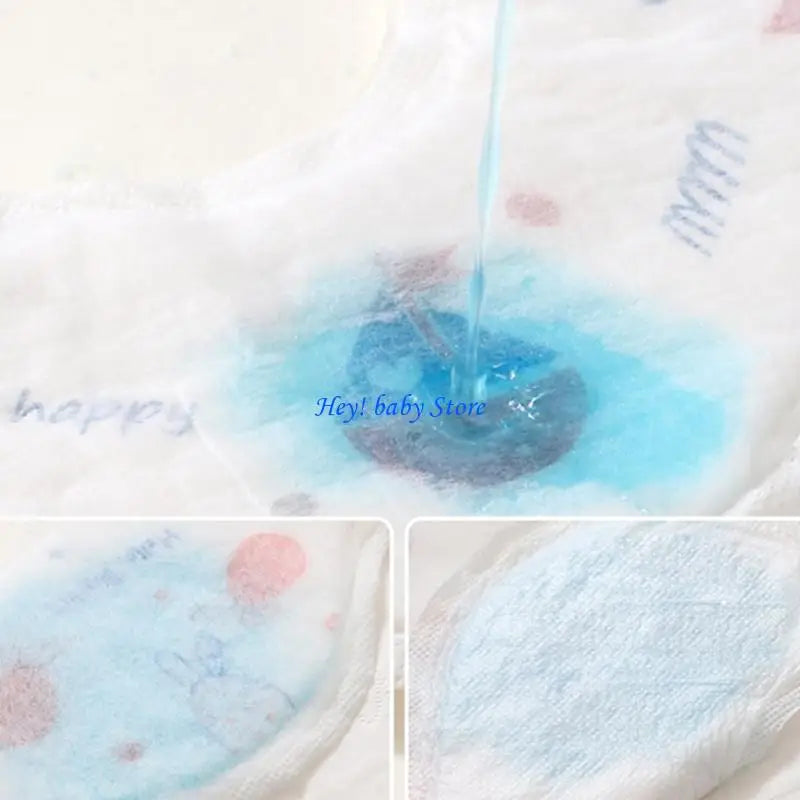 Disposable Baby Drool Bibs 20-Pack | Absorbent Cotton Saliva Towel