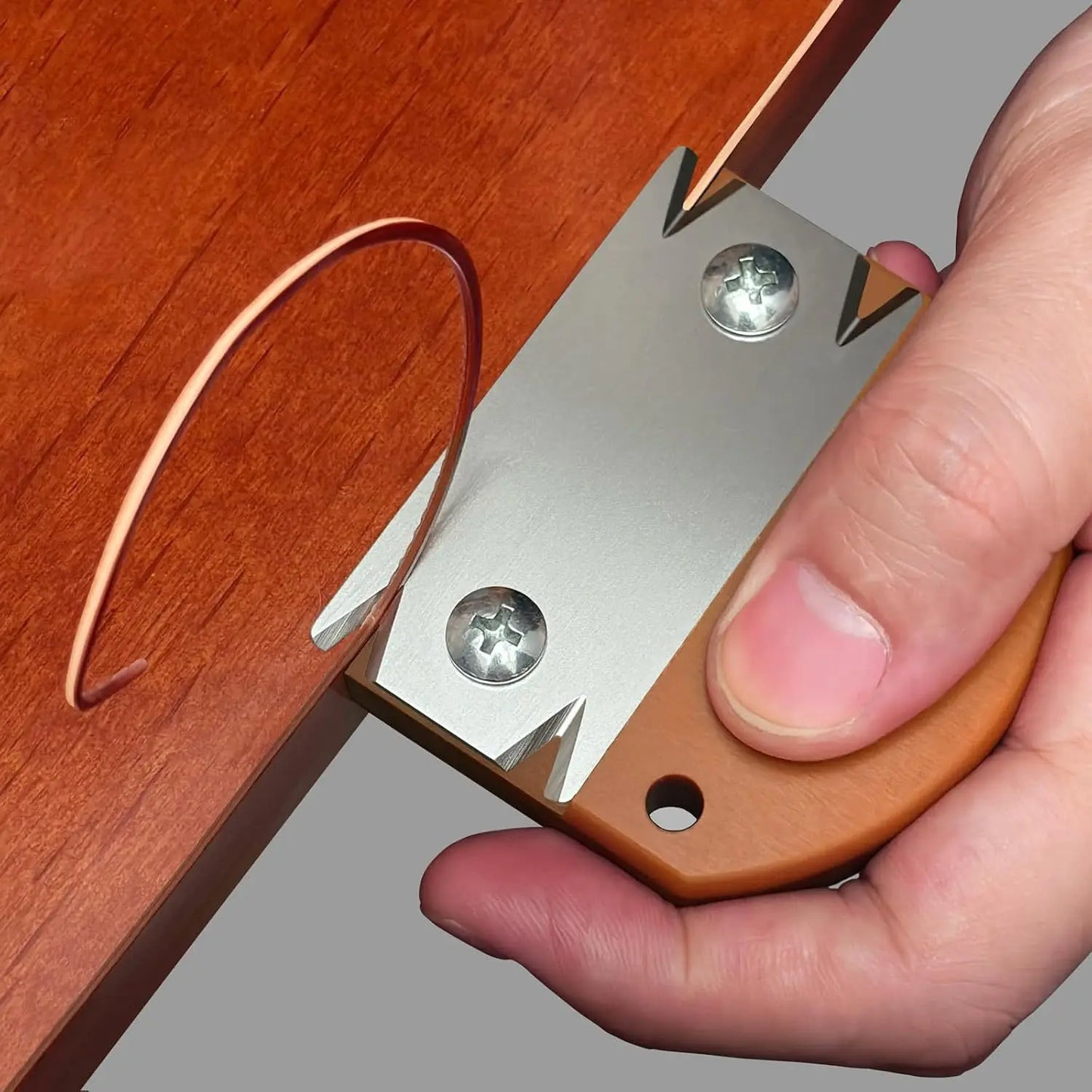 Wood Edge Chamfering Scraper & Deburring Corner Planer Tool