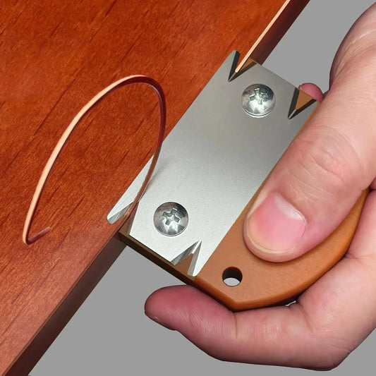 Wood Edge Chamfering Scraper & Deburring Corner Planer Tool Woodworking Hand Tool Oasis Select