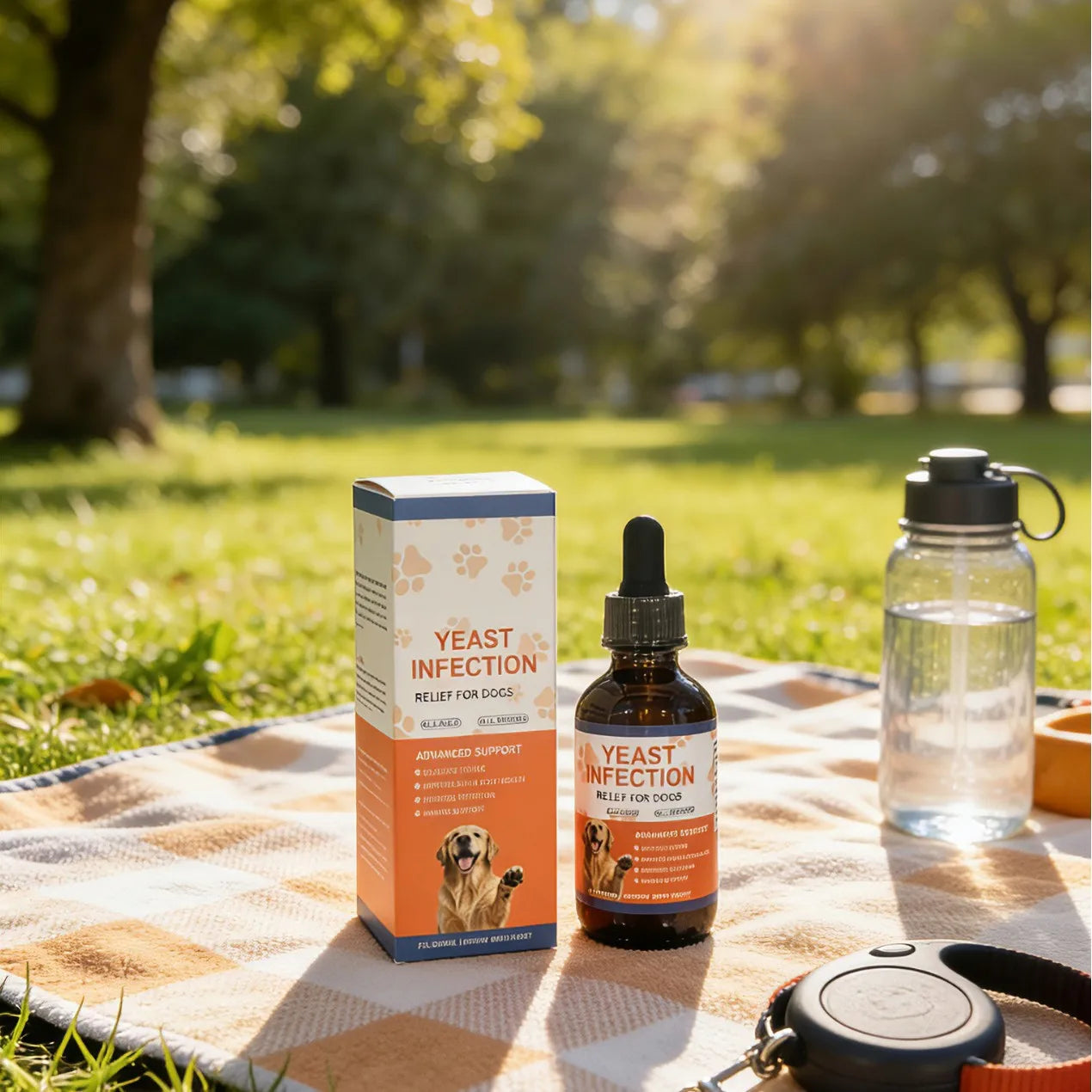 60ml Antipruritic Fur Health Immune Support Yeast Infection Relief Drops For Dog Cat Irritation Skin Pet Nutritional Supplement Peaceful Pleasures Health and Wellness