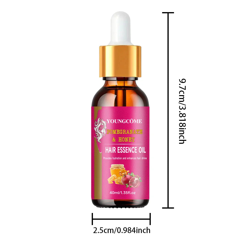 Pomegranate & Honey Hair Treatment Oil – Moisturizing & Smoothing
