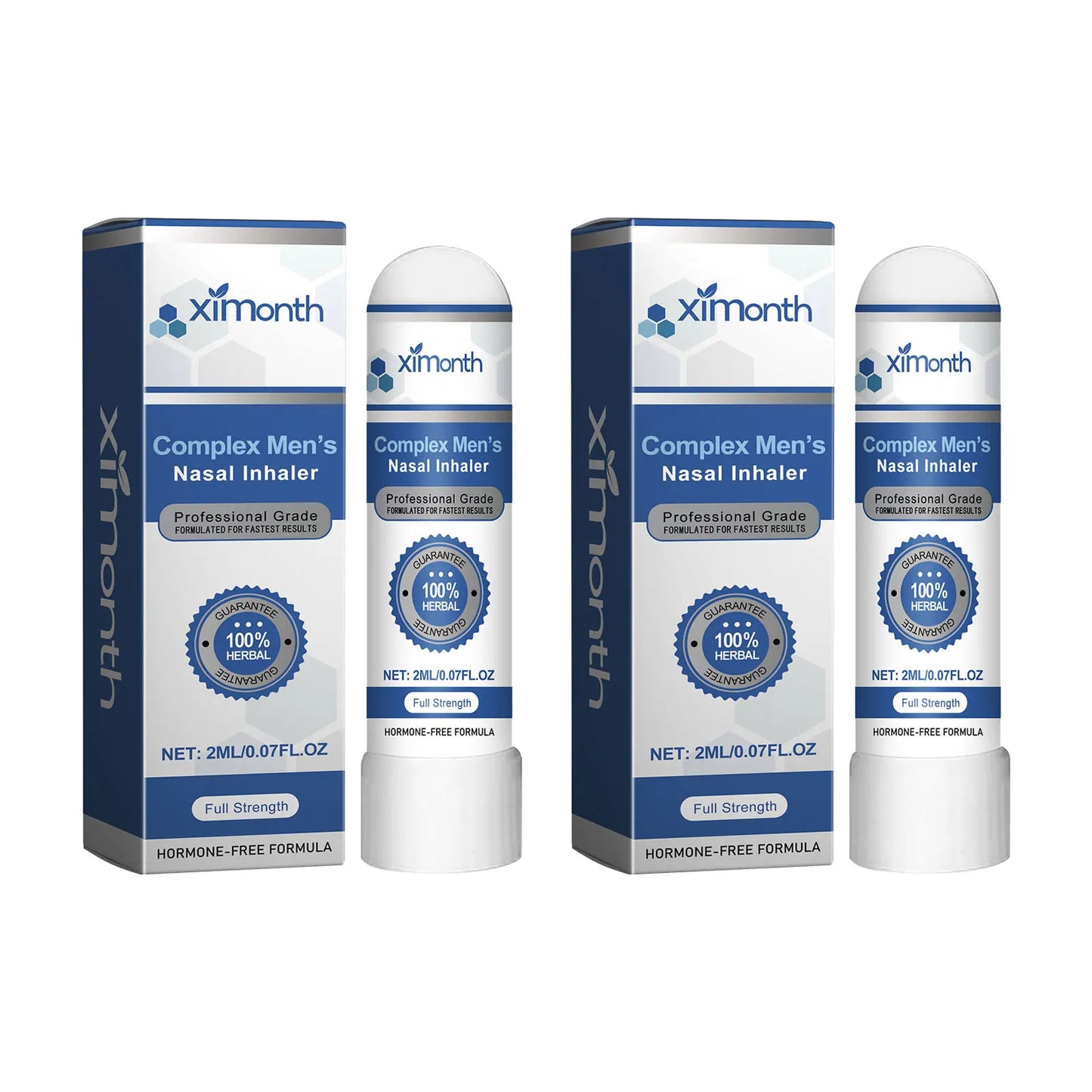 Ximonth Men's Energy Nasal Inhaler – Anti-Fatigue Vitality Boost