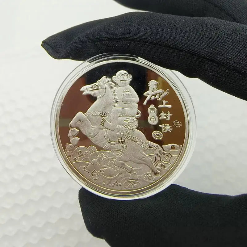 2026 Chinese New Year Horse Lucky Coin | 40mm Metal Collectible