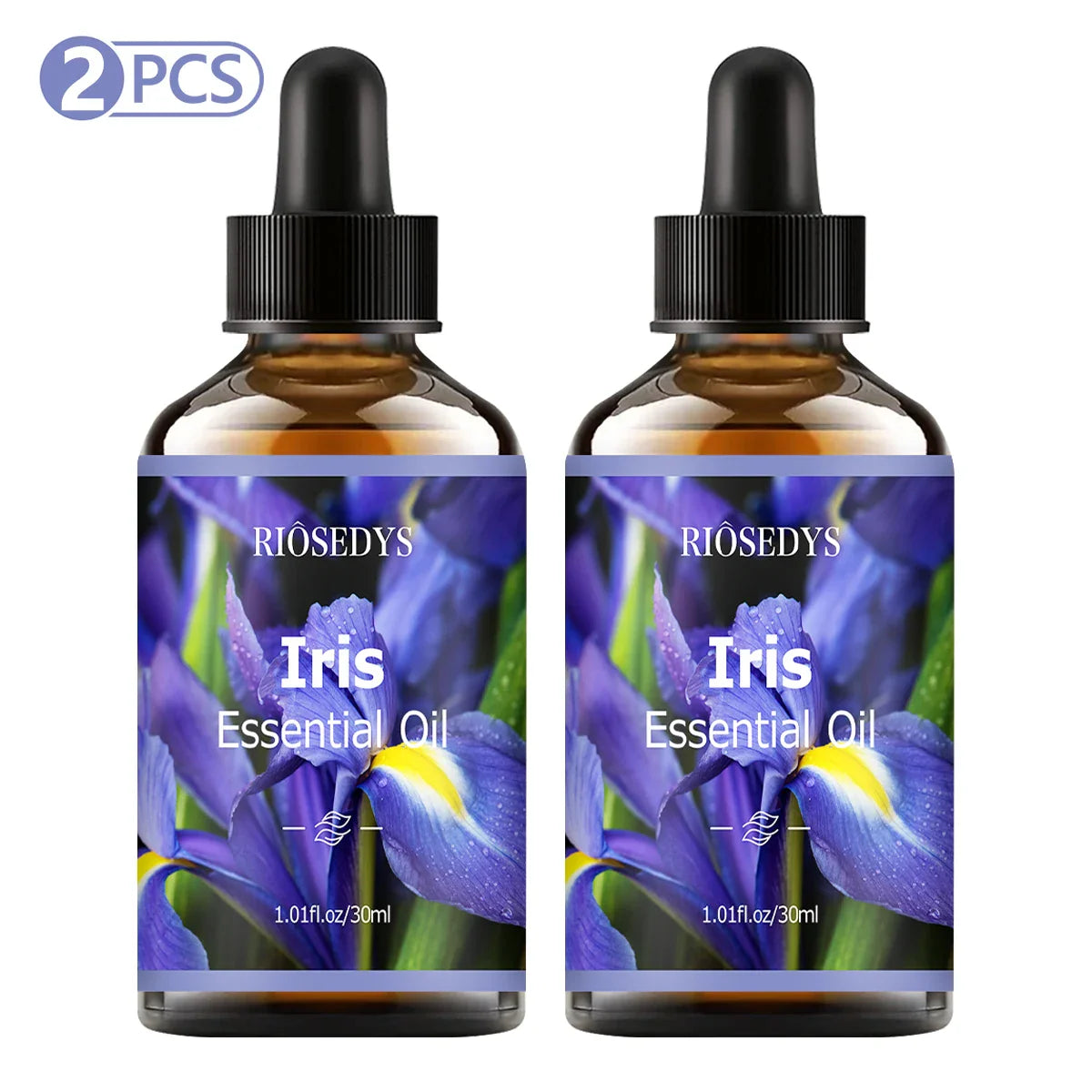 RIÔSEDYS Iris Essential Oil – Massage, Hair Care & Diffuser