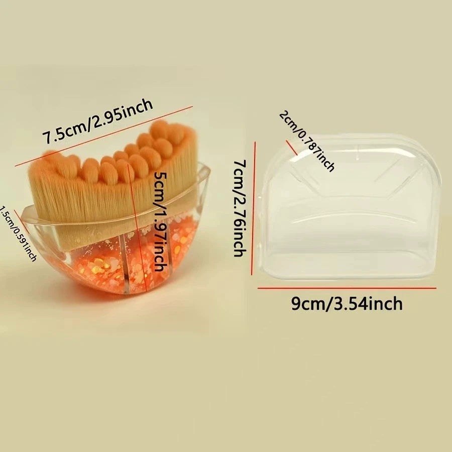 Facial Contour Massager Brush with Storage Box | Skin Massage