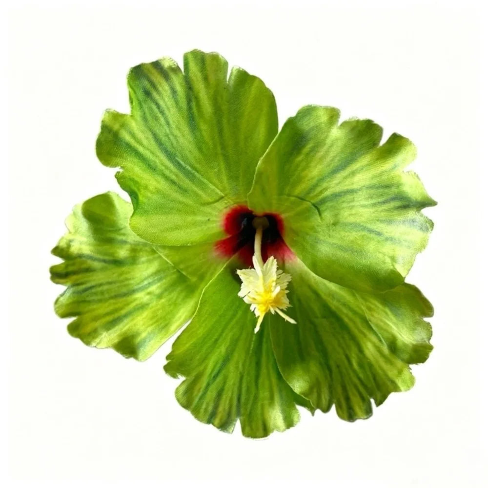 Hibiscus Flower Hair Clip – Bohemian Floral Barrette for Women