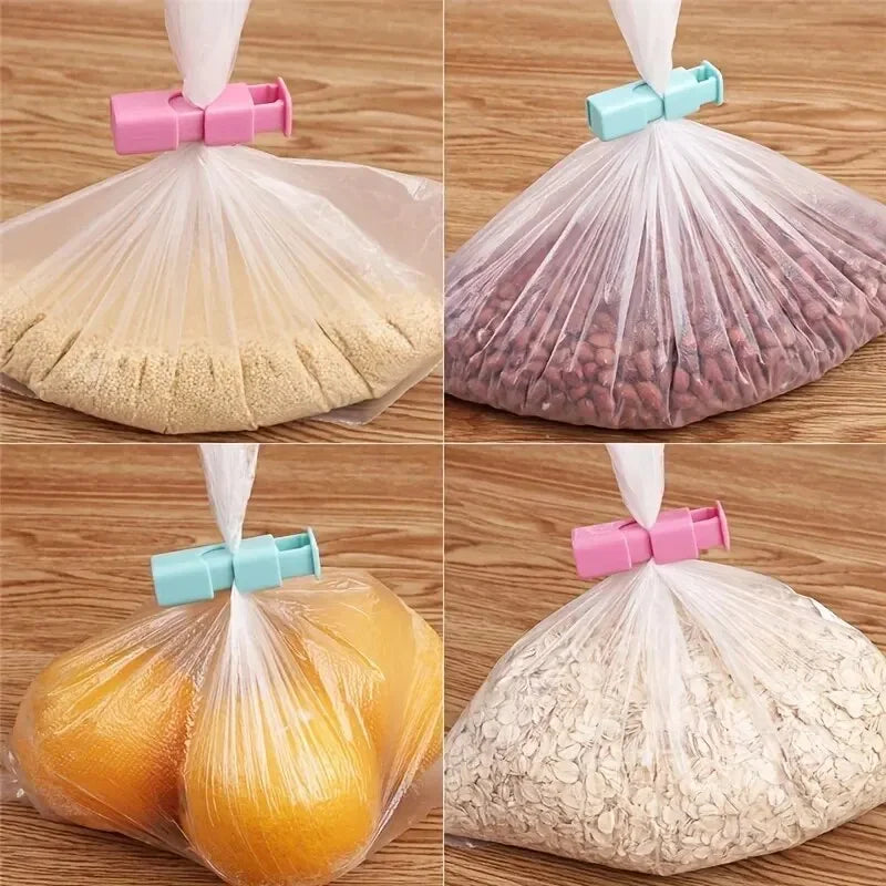 10pcs Food Sealing Clips, Snack Bag Clips, Moisture-proof Fresh-keeping Clips, Plastic Bag Sealing Clips Peaceful Pleasures Health and Wellness