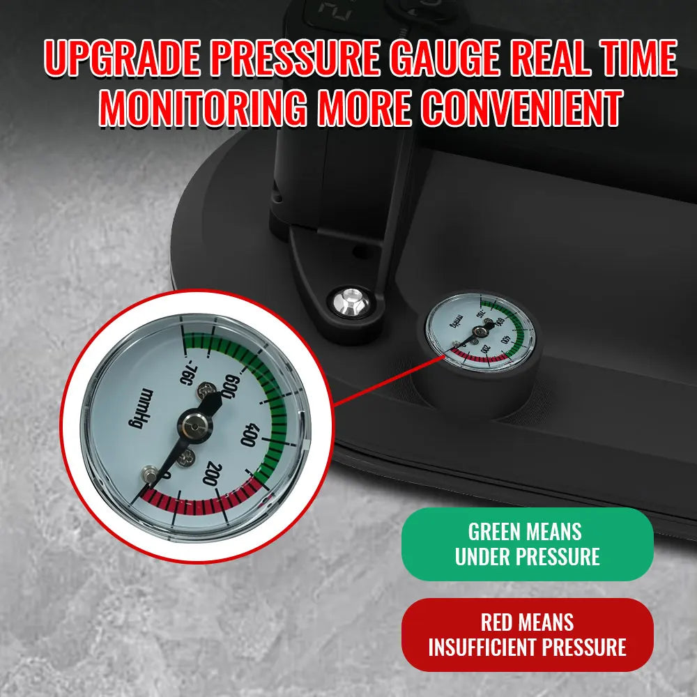 260kg Heavy Duty Air Pump Electric Vacuum Suction Cup Lifter for Granite Glass Tile Moving Installation Repair Peaceful Pleasures Health and Wellness