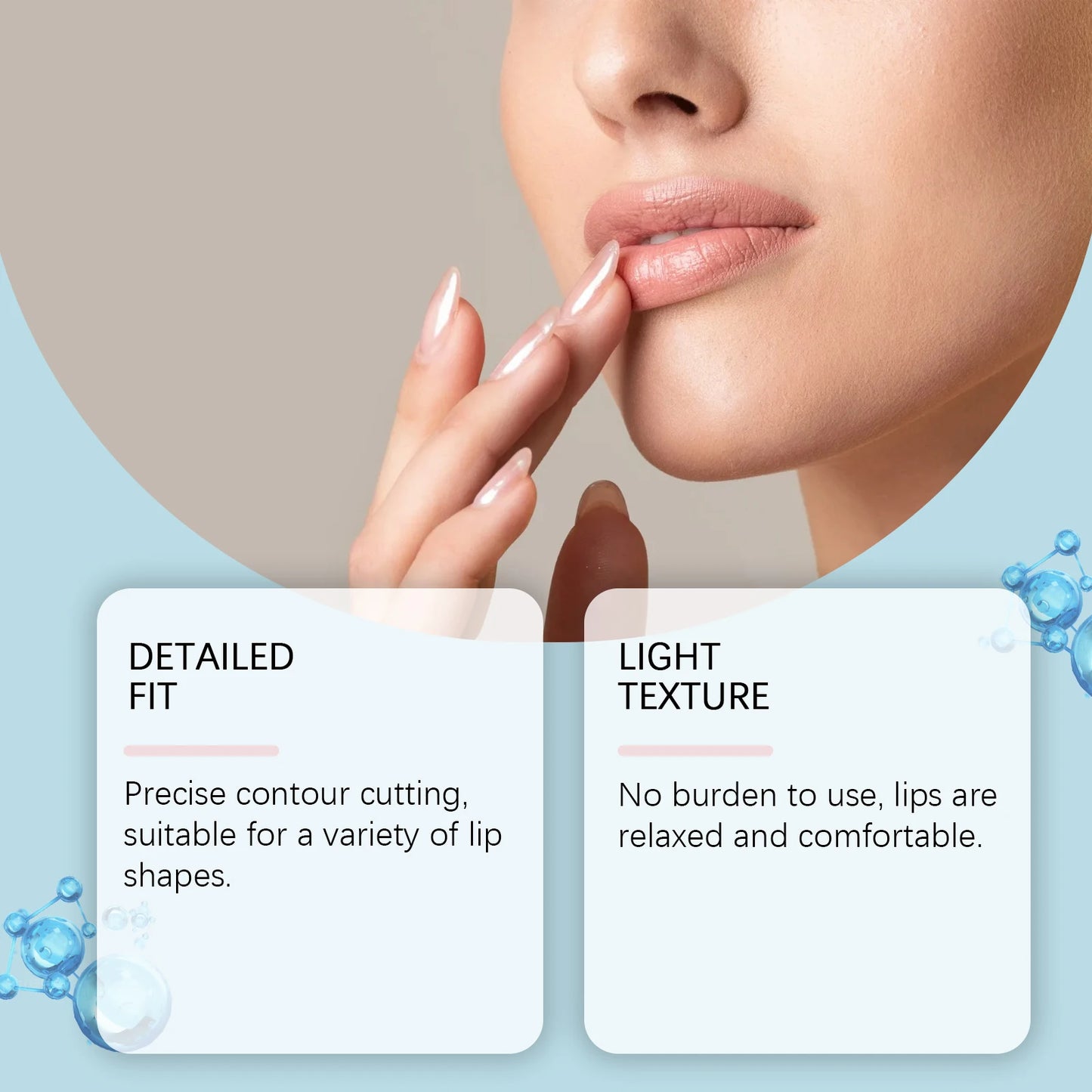 Anti Wrinkle Stickers for Lip Moisturizes Smooth Lifting Skin Fade Fine Lines Enhance Elasticity Improve Sagging Smile Lip Patch Peaceful Pleasures Health and Wellness