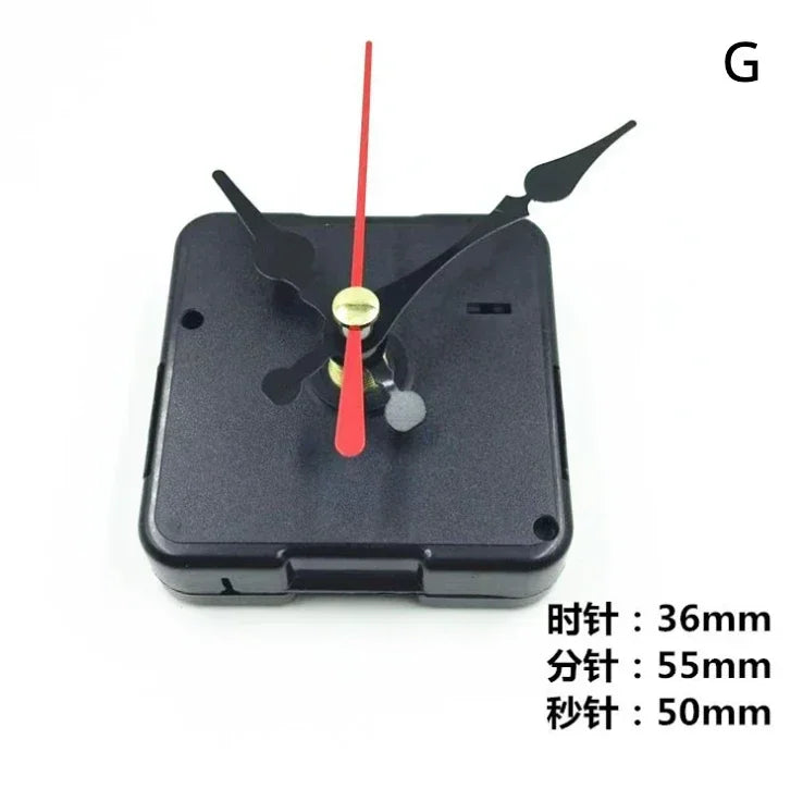 1 Set Hanging DIY Quartz Watch Silent Wall Clock Movement Quartz Repair Movement Clock Mechanism Parts Clock Parts with Needles Peaceful Pleasures Health and Wellness G