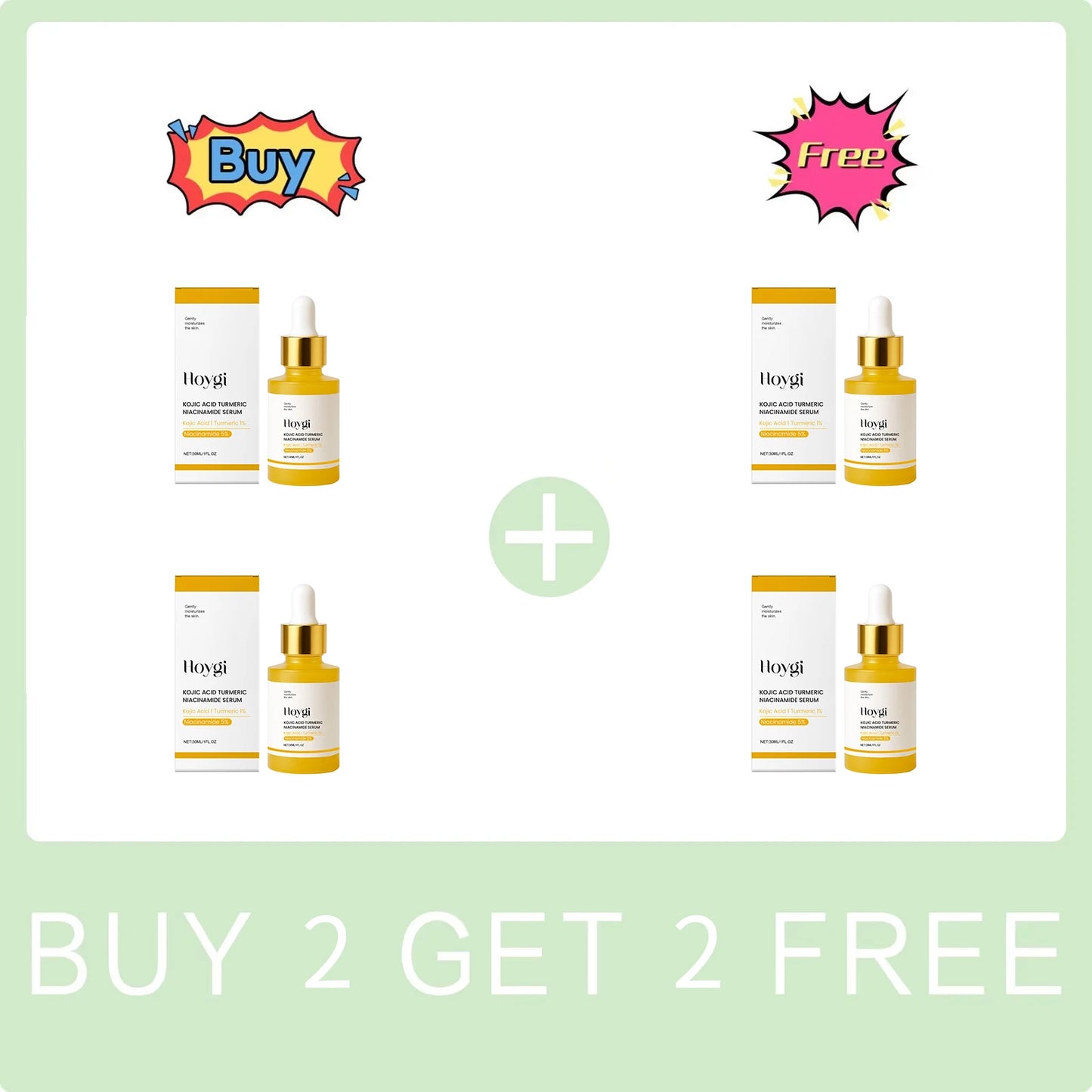 5% Niacinamide Serum Kojic Turmeric Brightening Facial Essence Improve Dullness Skin Prevent UV Rays Moisturizing Skin Care Peaceful Pleasures Health and Wellness Buy 2 Get 2 Free