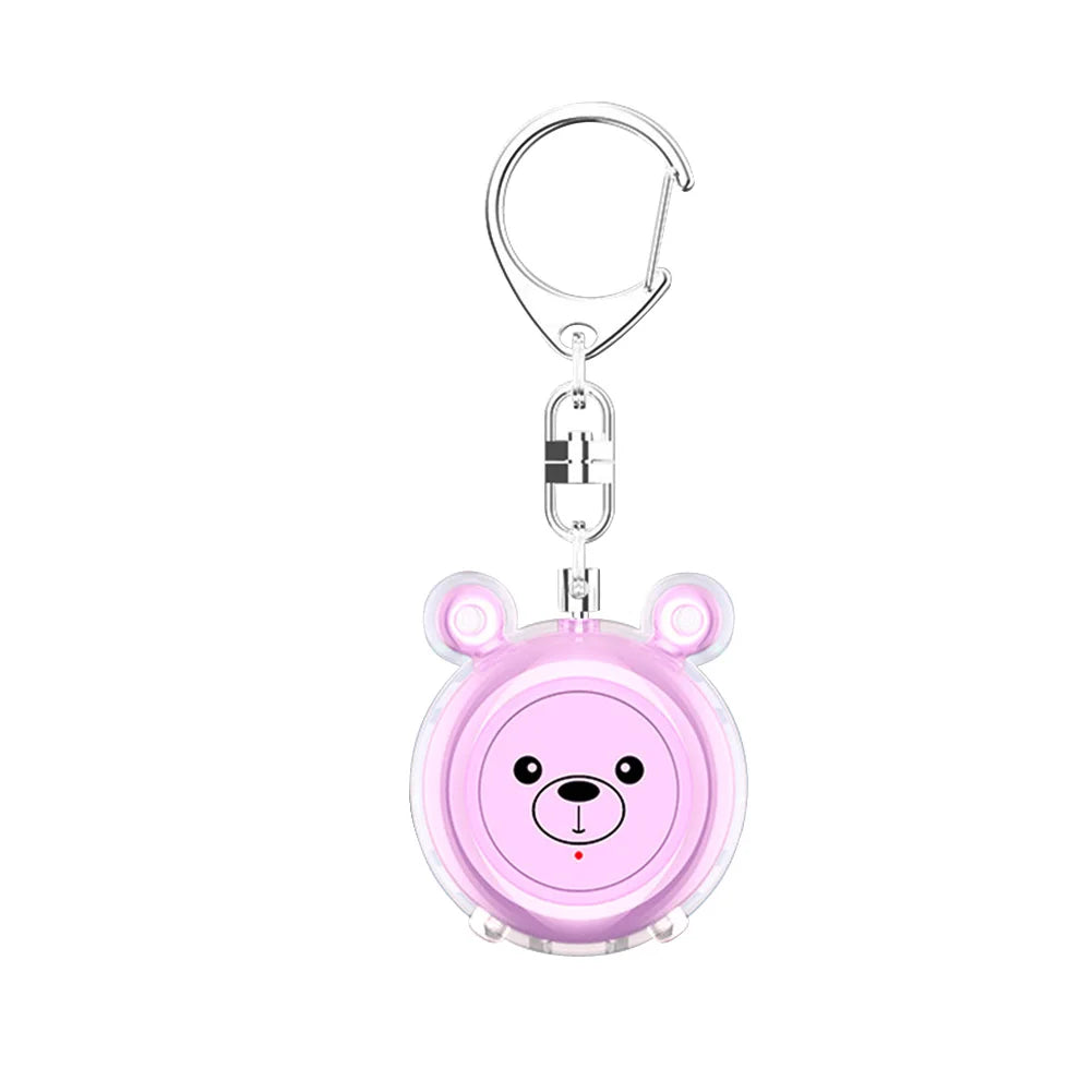 130dB Personal Safety Alarm Keychain | Type-C Rechargeable