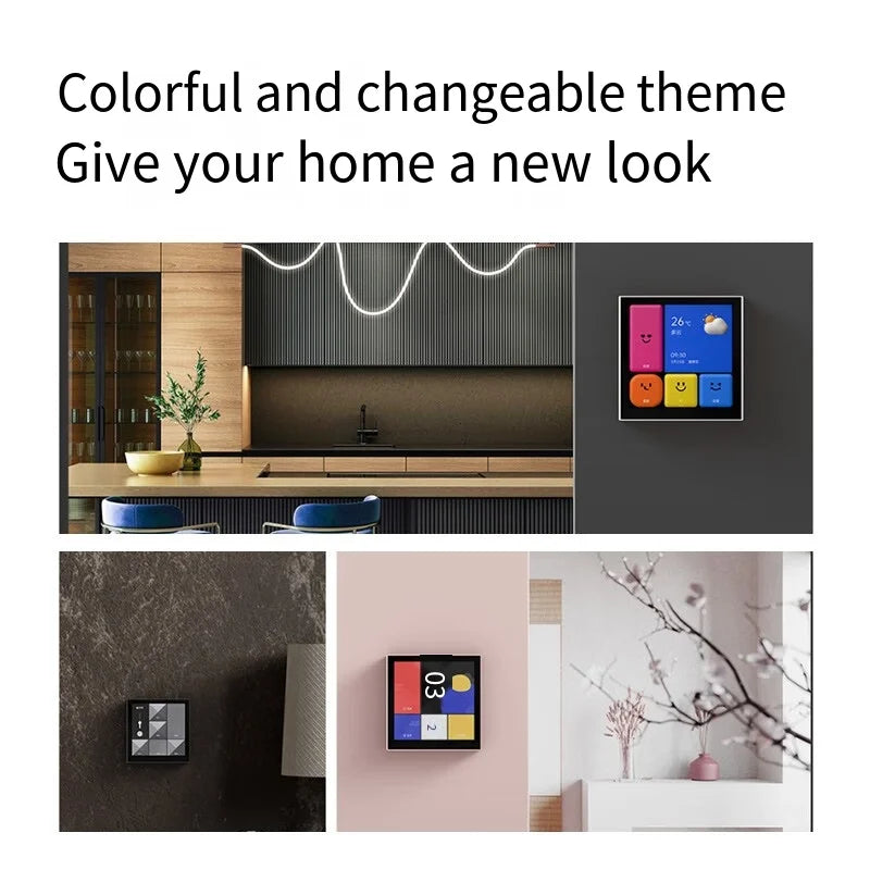 Aqara S1E Smart Magic Switch Touch Control 4" Full LED Timer Calendar Power Statistics Scene Setting Remote For Homekit APP Peaceful Pleasures Health and Wellness