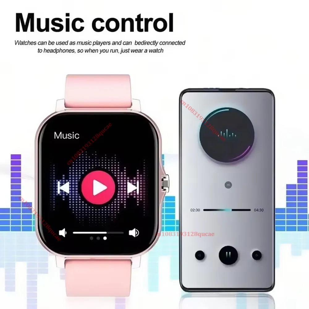 2026 Smart Watch 2.01'' HD Display Answer Make Call Message Preview Sport Modes DIY Dial Weather Forecast Smart Watch Men Women Peaceful Pleasures Health and Wellness