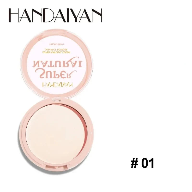 Handaiyan Matte Pressed Powder Foundation – 8 Shades, Oil Control
