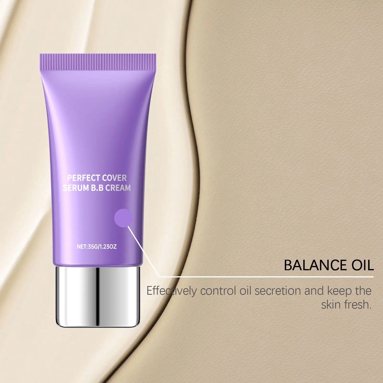 Perfect Cover BB Cream Cover Blemish Dark Circles Even Skin Tone Hydrate Lasting Natural Finish Beauty Hyaluronic Acid Concealer Peaceful Pleasures Health and Wellness