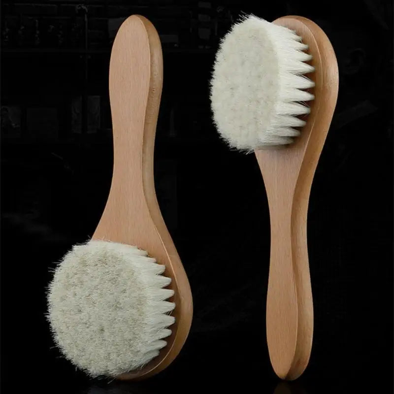 Baby Hair Brush – Soft Natural Bristle Wooden Newborn Brush