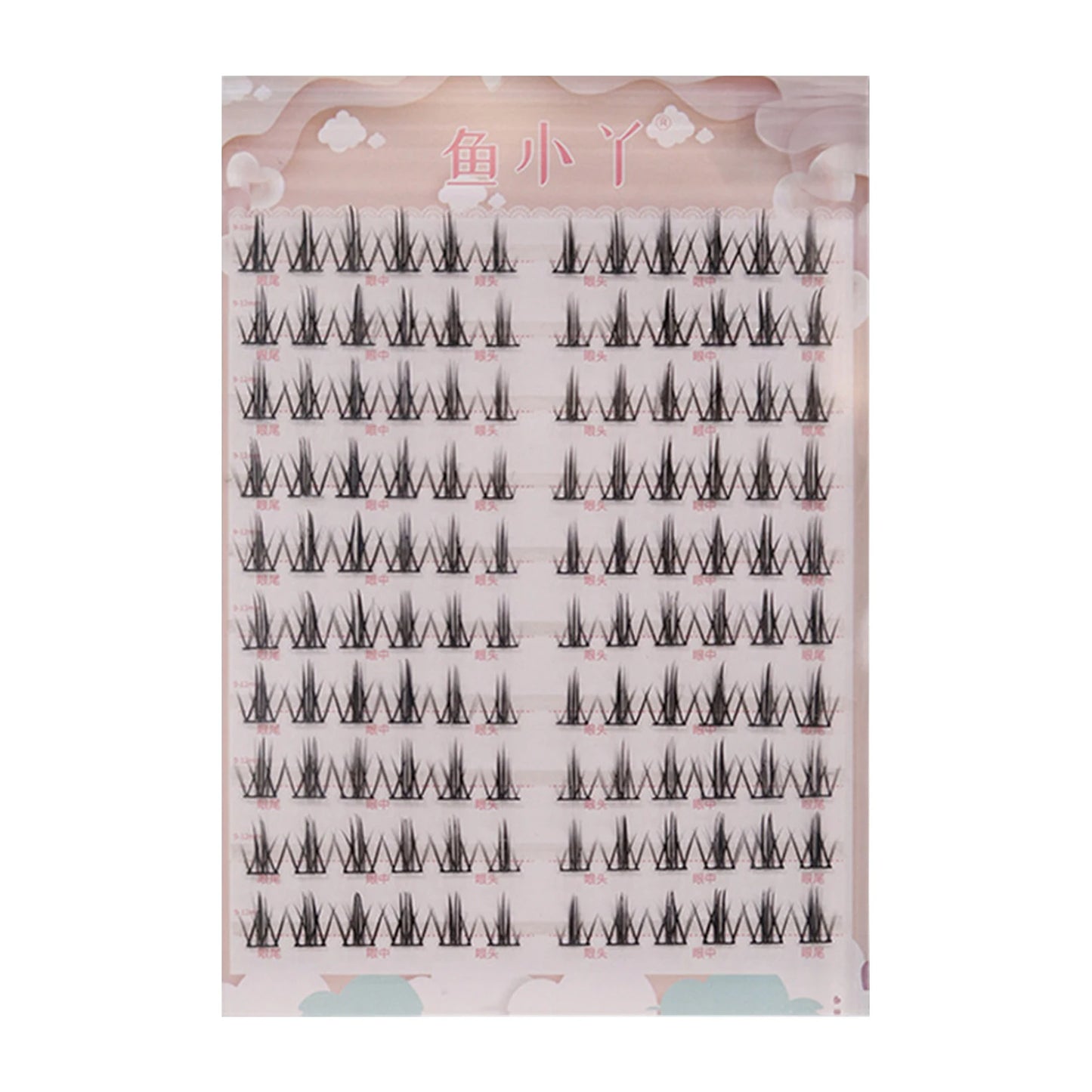 Korean W-Shape DIY False Eyelashes | Natural Wispy Lash Extensions DIY False Eyelashes Peaceful Pleasures Health and Wellness style 6