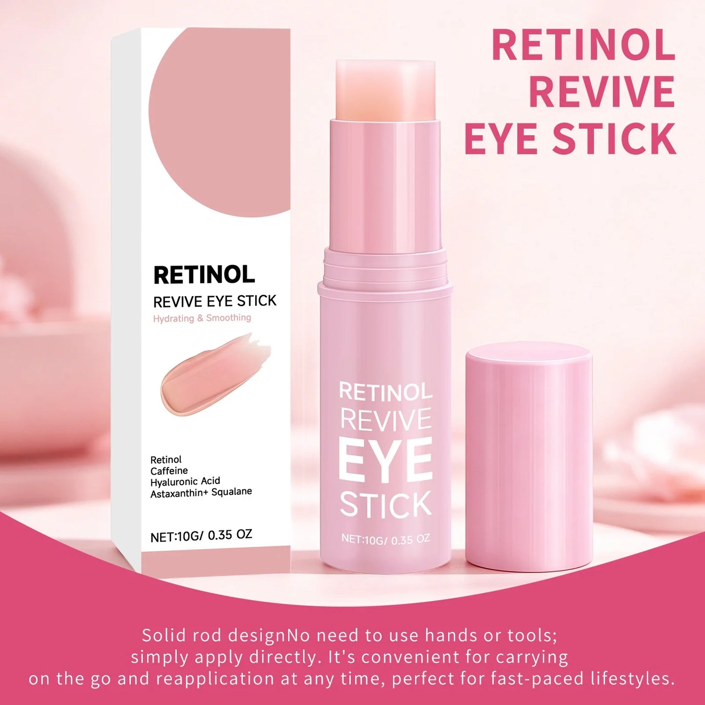 Retinol Eye Balm Stick – Dark Circles, Puffiness & Fine Lines