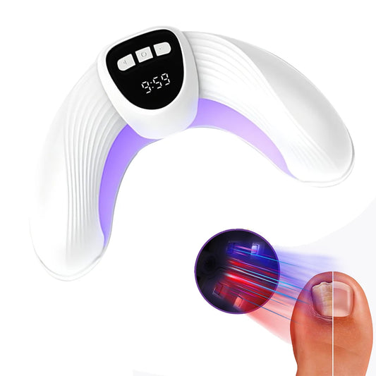Nail Fungus Laser Device Dual Physical Light Onychomycosis Treatment Anti Fungus Infection Paronychia Nail Repair Home Use Peaceful Pleasures Health and Wellness