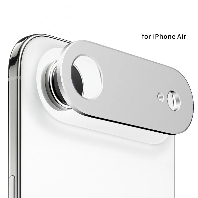case for iphone 17 pro max camera protector for iphone camera lens cover for iphone 17 pro camera protective film lens protector Peaceful Pleasures Health and Wellness Silver for i17Air