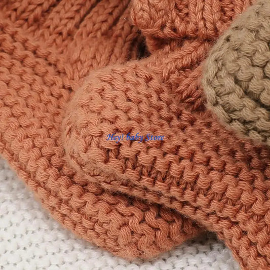 Knitted Baby Socks 0-6 Months | Soft, Warm & Breathable Baby Knit Socks Peaceful Pleasures Health and Wellness