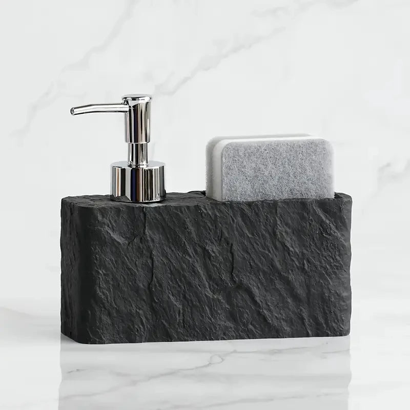 Refillable Soap Dispenser with Sponge Holder | Kitchen & Bath