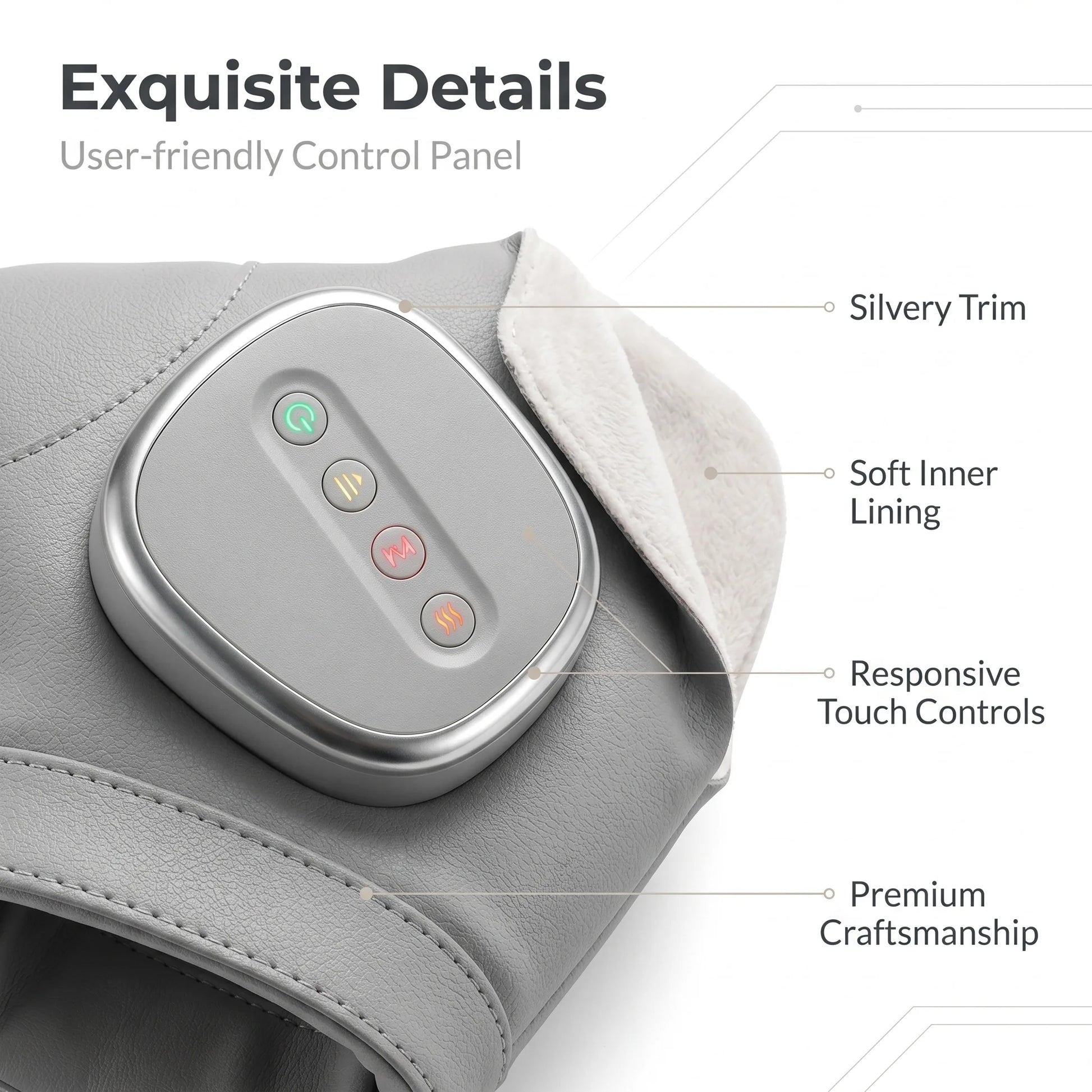 Hand Massager with Airbag Compression Finger Wrist Palm Massage Machine Vibration Glove for Hand Muscle Relax Gift for Men Women Peaceful Pleasures Health and Wellness
